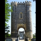 Die Fußgängerbrücke „Passarelle Himalayenne“ bei Rochemaure